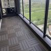Neue Wasserdichte Außenboden Hartholz Verriegelbar Terrassen-Deckfliesen DIY-Installation Selbstpflasternd Holz WPC-Boden Balkon