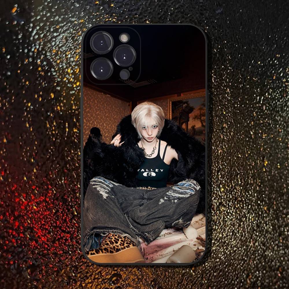 A-AespaS Dirty Work Phone Case For iPhone 16,15,14,13,12,11 Plus,Pro Max,XS,X,XR,SE,Mini,8,7,Soft Silicone Black Cover iPhone11