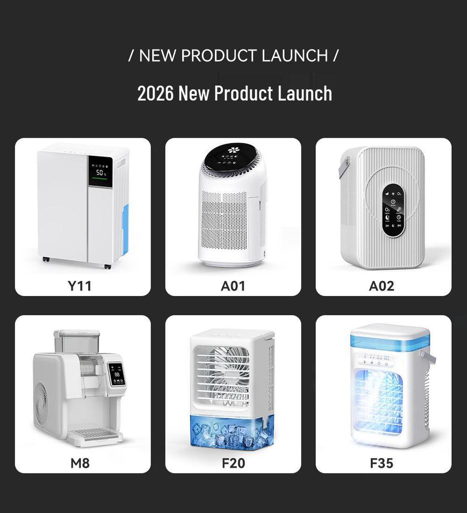 Compact Indoor Dehumidifier for Home, Wardrobe, and Drawers