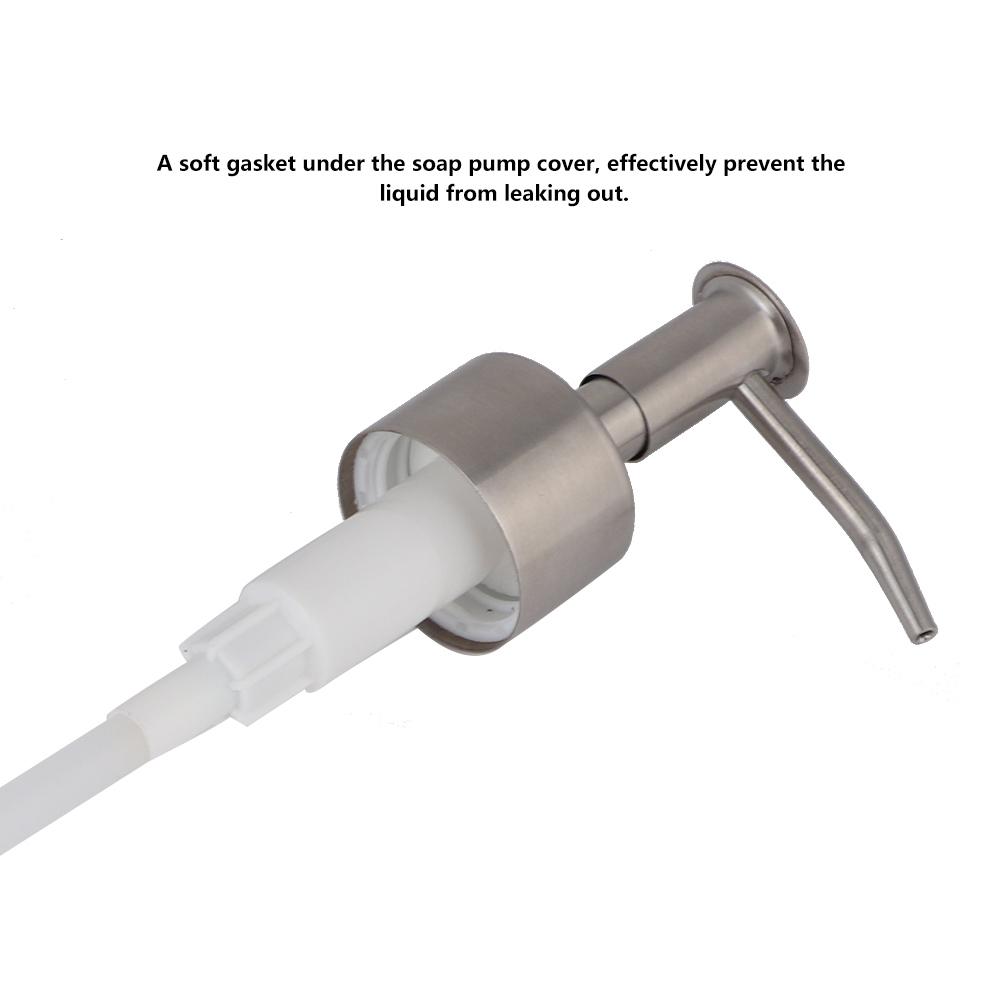 Household 304 Stainless Steel Shampoo Dispenser Nozzle Liquid Soap Pump Head Wash Bath Tool