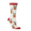 Hot selling Christmas socks, new styles of reindeer men's and women's long socks, personalized cotton socks, mid length socks, Halloween socks