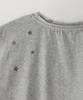 Beullusseonpeullawo Vintage 90S Star Crop Short Sleeve T-Shirt [Melange Gray]