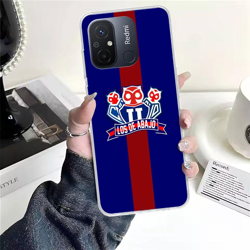 De Chile U-University Logo For Xiaomi Redmi 13C 13 12C 12 14C Phone Case 10 10A 10C 9 9A 9C 9T 8A 8 7A 7 6A 6 Pro K70 K60 K40 K2