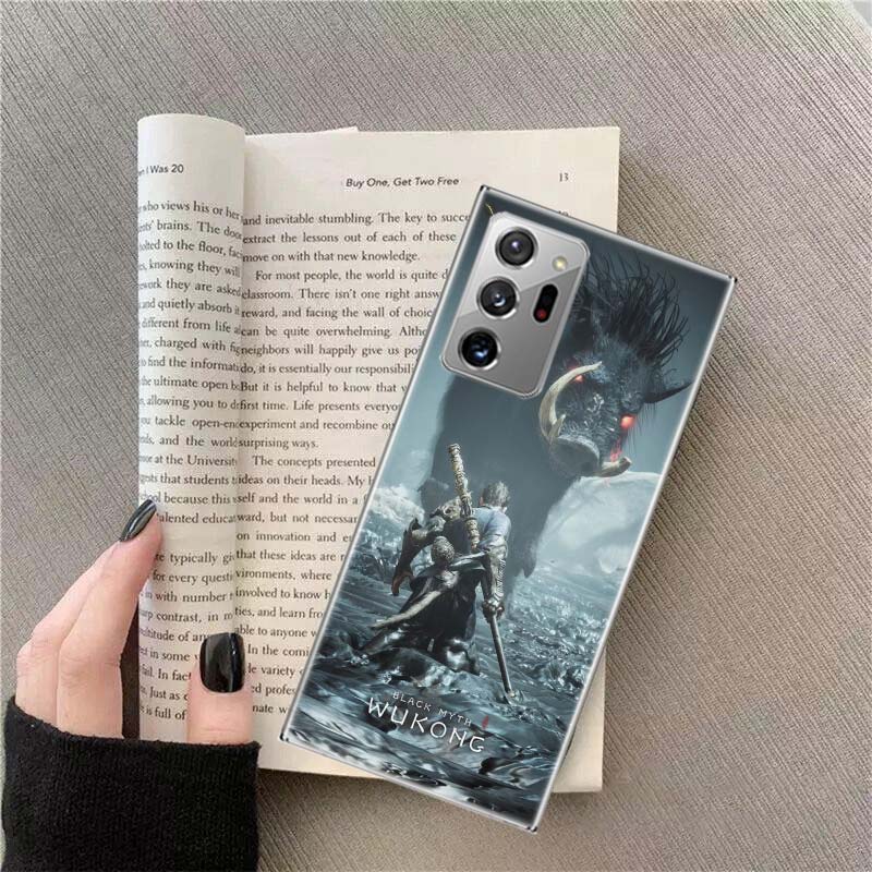 Black Myth Wu Kong Phone Case for Samsung A17 A37 A57 A54 A14 A24 A34 A07 A04S A02S A12 A22 A32 A52S A16 A26 A36 A56 A72 Galaxy