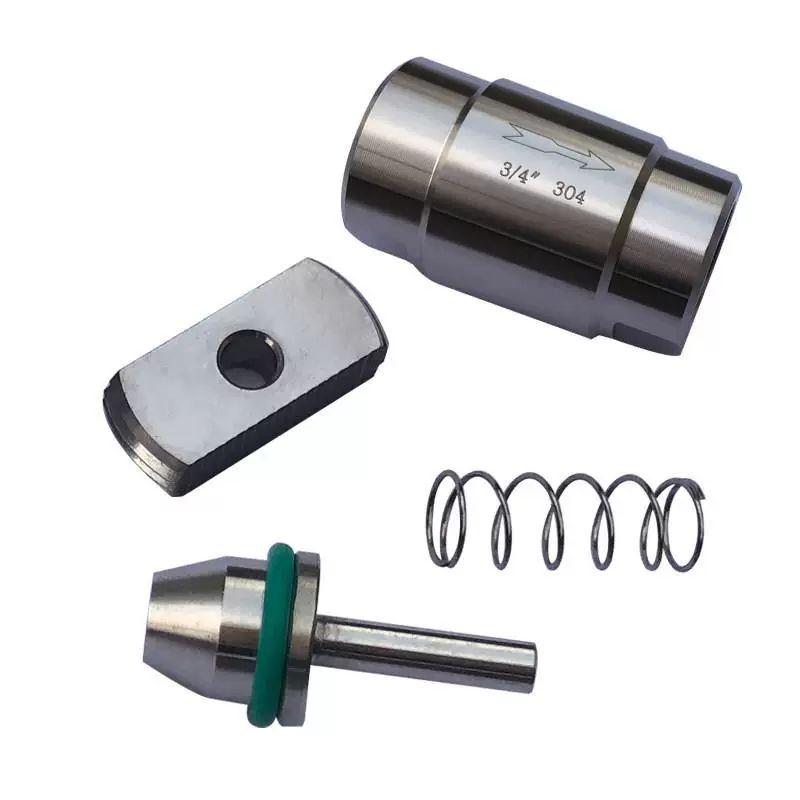 1/8" 1/4" 3/8" 1/2" 3/4" 1" BSPP Female 304 Stainless Steel High Pressure Non-return Check Valves Water Oil One-way Valve