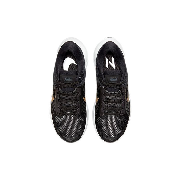 Nike Air Zoom Structure 24 Černá Metalická Zlatá Mince Dámské Běžecké Boty Antracitová Photon-Dust DA8570-003