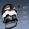 Casco di sicurezza per bicicletta da uomo e da donna per adulti e bambini, casco integrale da cartone animato per bicicletta elettrica e moto con occhiali