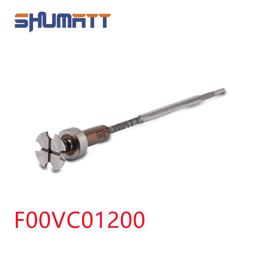 F00VC01200 Fuel Injector Control Valve F00V C01 200 Size 109.53mm Common Rail Valve Assembly For 0445110351 Injector