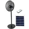 Ventilatore Elettrico a Vento Grande da 16 Pollici Portatile Senza Fili con Ricarica Solare Ventilatore da Pavimento Intelligente con Controllo Touch