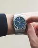 TISSOT PRX (P R X) Men's Watch with Bracelet [Official Import] T1374101104100 Blue Dial