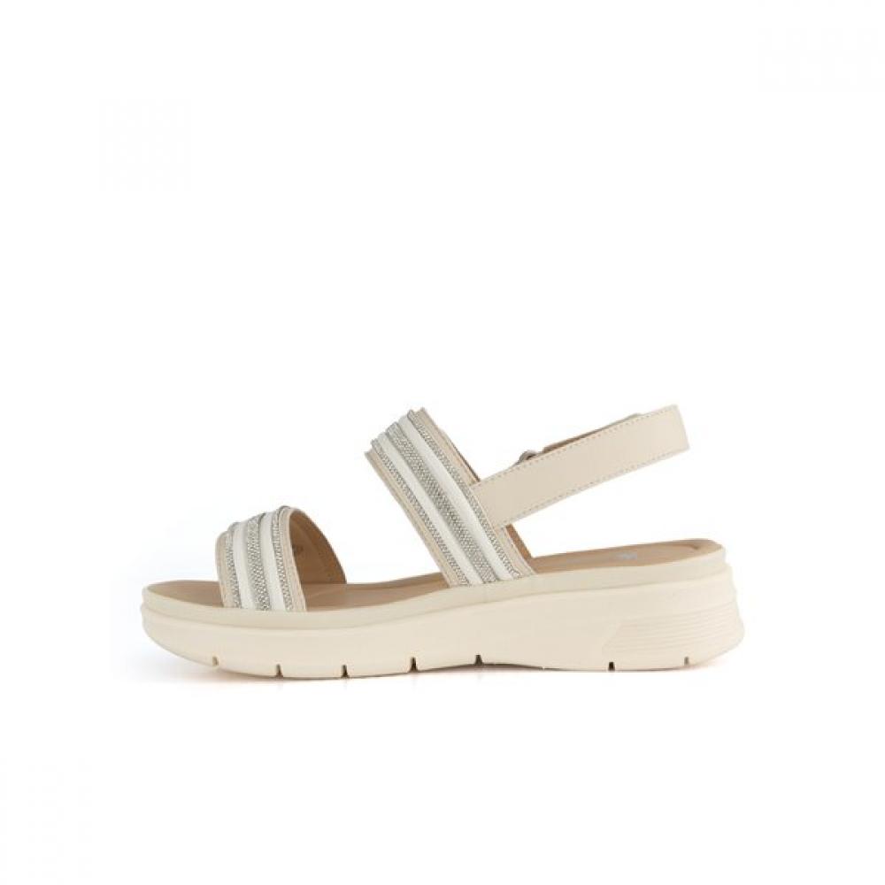 Daks Women Comfort Casual Sandals Ivory Drd614ls35