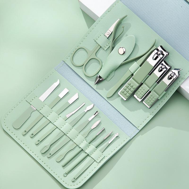 Stainless Steel Nail Care Kit Nail Tool - Perfect for Beauty Care and Travel