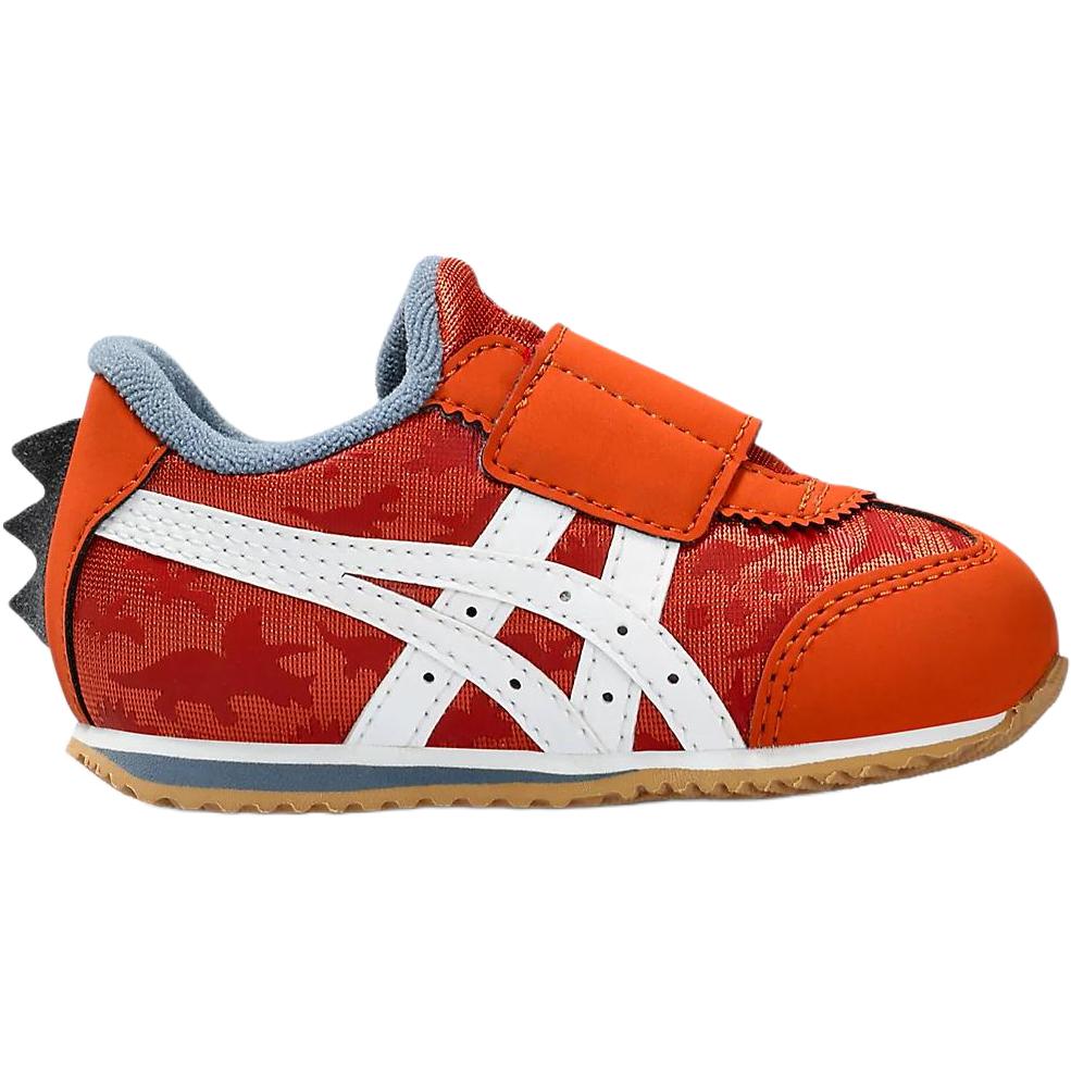 Asics Idaho Baby KT-ES D Dinosaur Park - Orange Baby Sneakers White 1144A325-800
