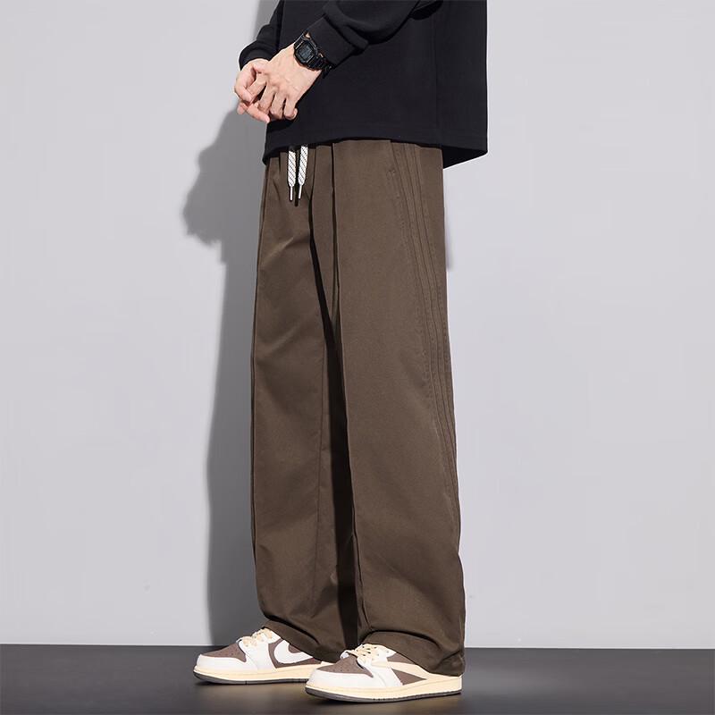 MEDE Men's Loose Fit Straight Leg Casual Pants