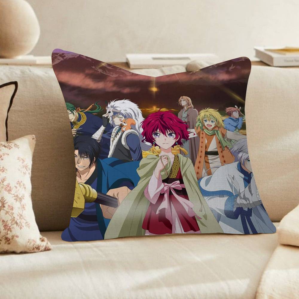 Anime Yona of the Dawn Kissenbezug Zoll Bauernhaus Dekor Heim Überwurfskissenbezüge für Sofadekorationen