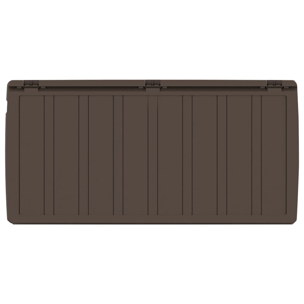 Storage Box Brown 117 X 45.5 X 57.5 Cm 270 L