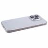For iPhone 15 Pro Max Case Clear Back Design Hard PC Frameless Phone Cover