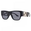 VerSace Dark Grey Square Men S SunglaSSeS Ve4403 Gb1 87 57 Multi