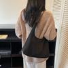 Retro Style Large Capacity Underarm Bag Women's 2025 New Trendy Fashion Matte Texture Shoulder Bag Korean Version Tote Bag