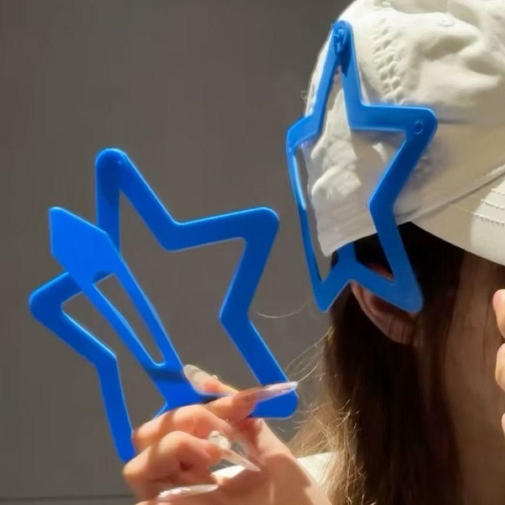 INS Extra-large Star Hair Clip Creative Clothes BB Clip Openwork Star Hairpin Girl