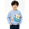 Kids Boys Girls Long Sleeve T-Shirt Casual Comfortable Layering Top with 3D Print for Everyday Wear