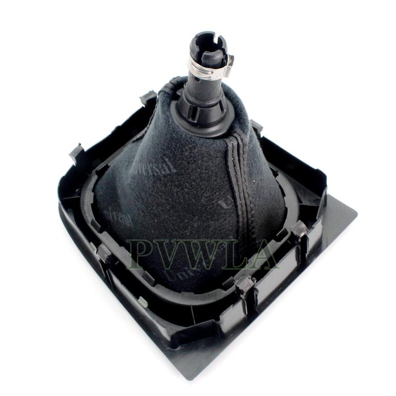 6-biegowa gałka zmiany biegów z manualną dźwignią i mieszek ze skóry PU do Golf 5/6 Jetta 5/6 Scirocco EOS