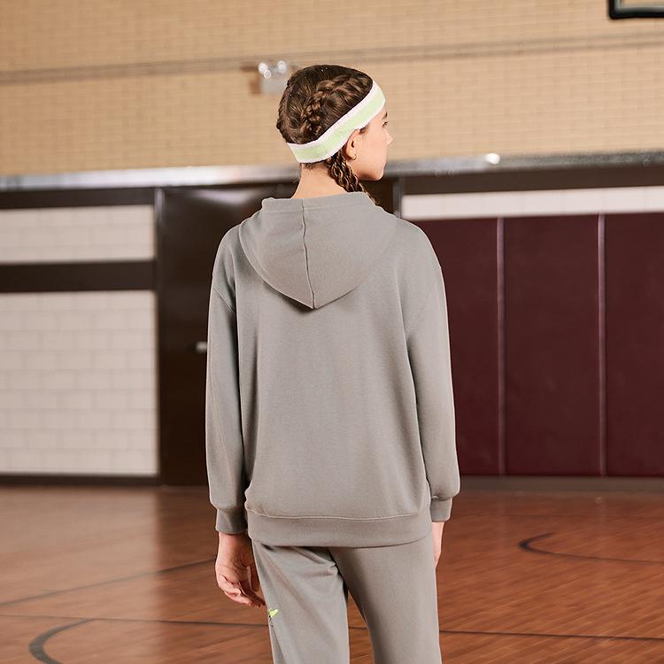 Jordan Hooded Pullover Sweatshirt Fleece Lined, Classic Large Logo, Comfortable, Versatile Kids' JD2532260