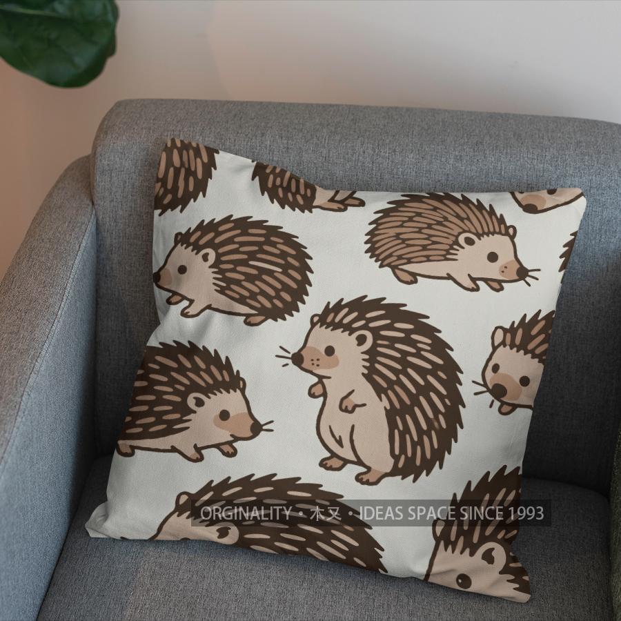 2D Geometric Paper-Cut Rabbit Pattern Cushion Cover Pattern Cushion Cover Suitable For Sofa Bedroom Car Pillow Cover