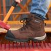 Cowhide Work Safety Boots Composite Toe Protective Shoes Work Boots Anti-smash Anti Puncture Indestructible Shoes Waterproof