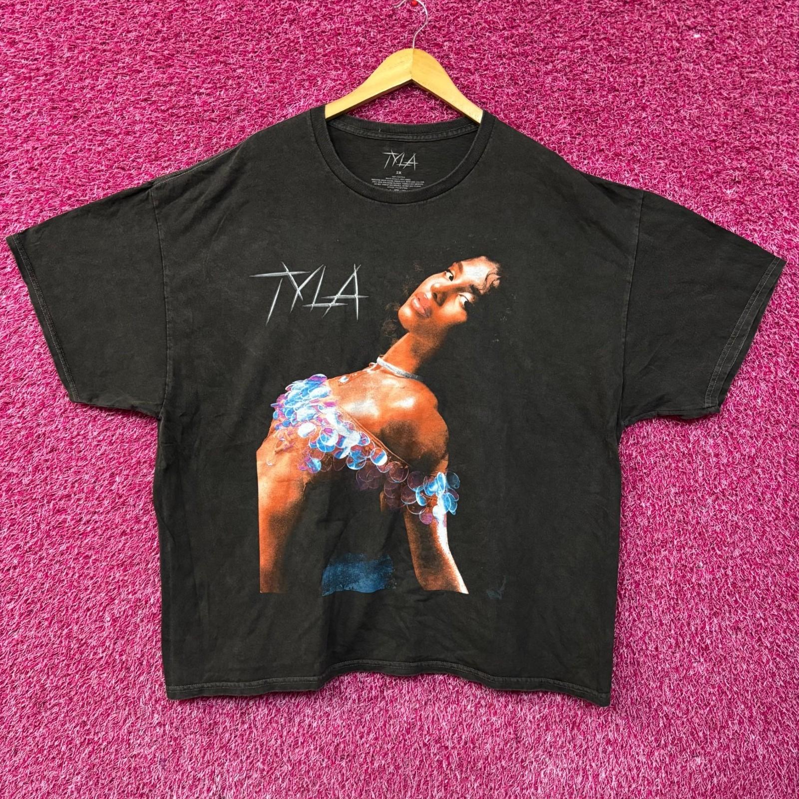 Tyla Self-Titled Album Cover Graphic Design Vintage Style 100% Cotton T-shirt Mens Tees Top S