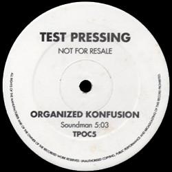 

12inch Record ORGANIZED KONFUSION - Soundman TPOC5PROMO Not On Label 1997 US Rap & Hip-Hop/R&B Used