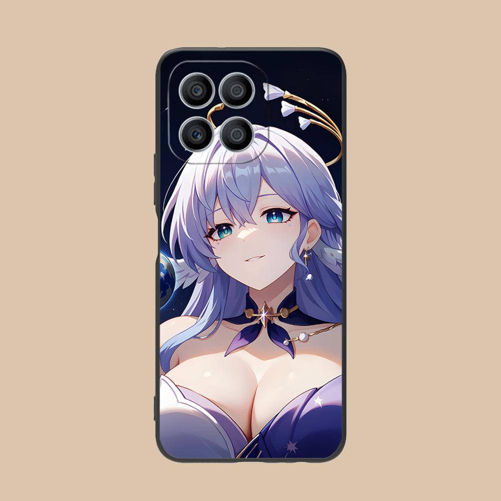 

HSR Robin Matte TPU Mobile Phone Case for Honor 90 80 70 60 50 30 20 10 9 8 7 Pro S SE Lite 5G Colorful Printing Cover Honor 8