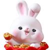 Statue Sculpture Photo Props Indoor Money Box Figurines for Desktop