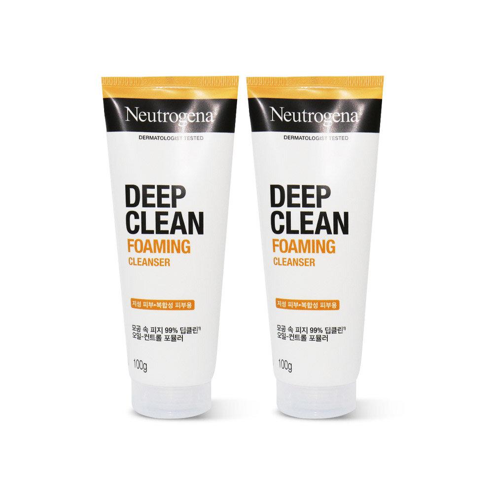 Neutrogena Deep Clean Foaming Cleanser 100g x 2