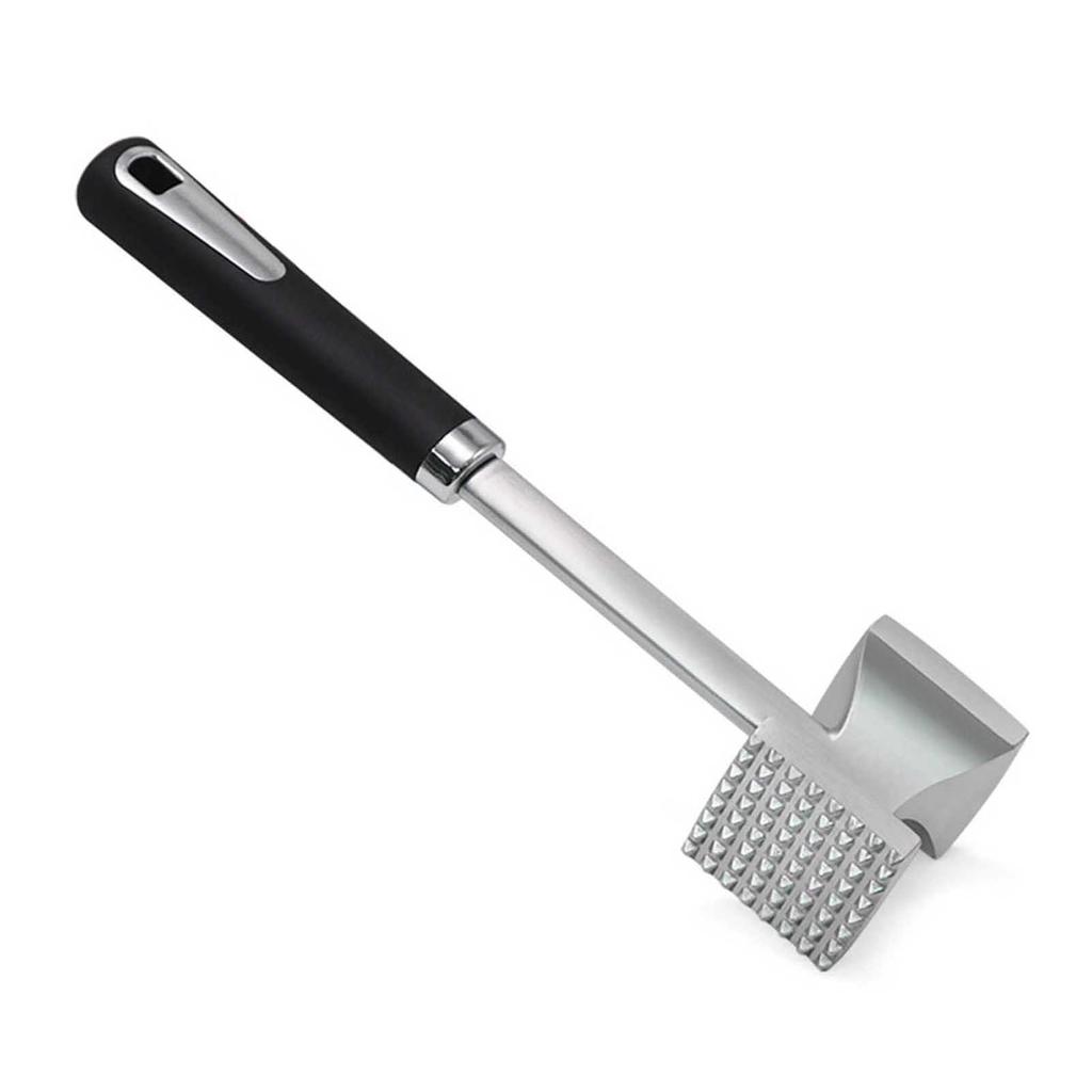 Meat Tenderizer Hammer Dual-side Mallet with Comfortable-Grip Handle for Kitchen Accessories