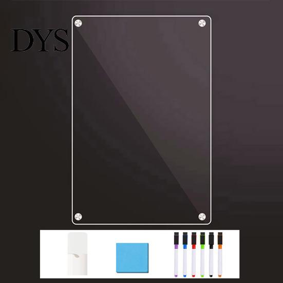 Magnetic Reminder Board Refrigerator Calendar Fridge Transparent Reusable Acrylic Family Planner Erase Household Organizer Whiteboard Multi-functional