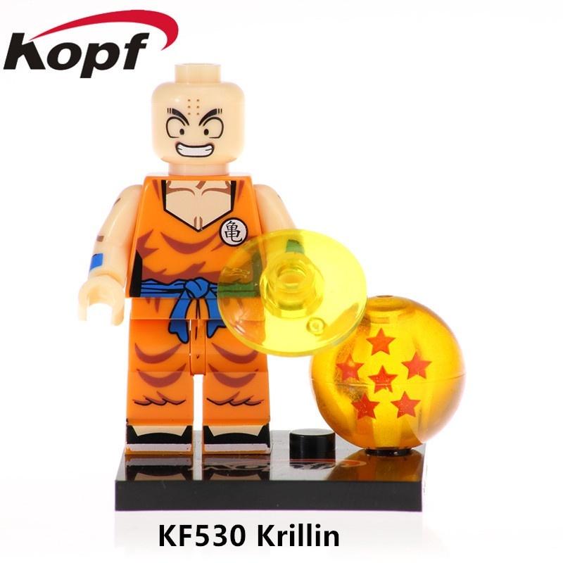 Lego Minifigures Animation Series Seven Dragon Ball Building Blocks Toy