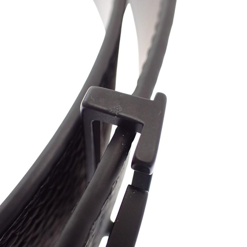 LOUIS VUITTON  M0424S 40 Monogram belt black Calfskin mens