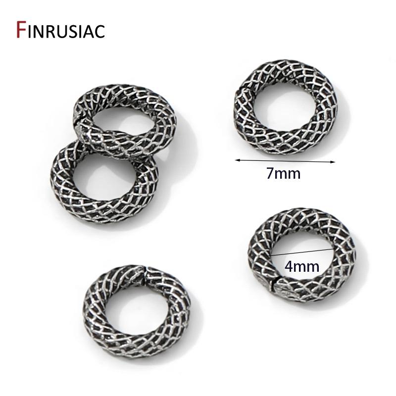 

14K Gold Plated Brass Mesh Pattern Open Jump Ring Split Ring Jewelry Findings,Connecting Ring For DIY Jewelry Making Accessories 5 pieces