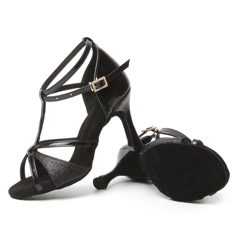 Boty pro dospělé na latinskoamerické tance pro dívky a dámské taneční večírky Waltz Jazz Latin Neklouzavé Taneční boty na podpatku 8,5 cm