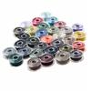 64 Pcs Sewing Thread Spools Travel Sewing Kit Measure Scissor Thimble Thread Needle Storage Box