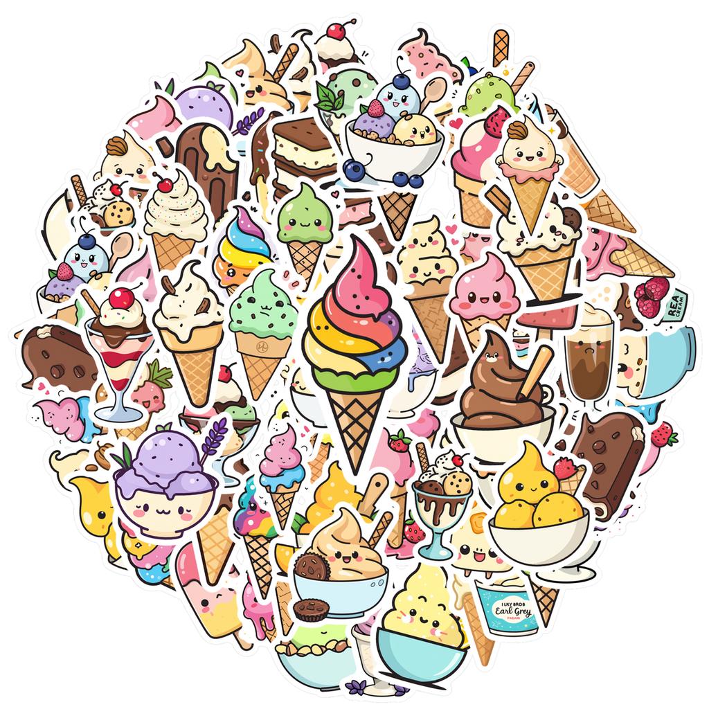 35-100pcs Cute Cartoon Stickers For Diy Laptop Bicycle Guitar Skateboard Graffiti Sticker Teacher Reward Stationery Sticker