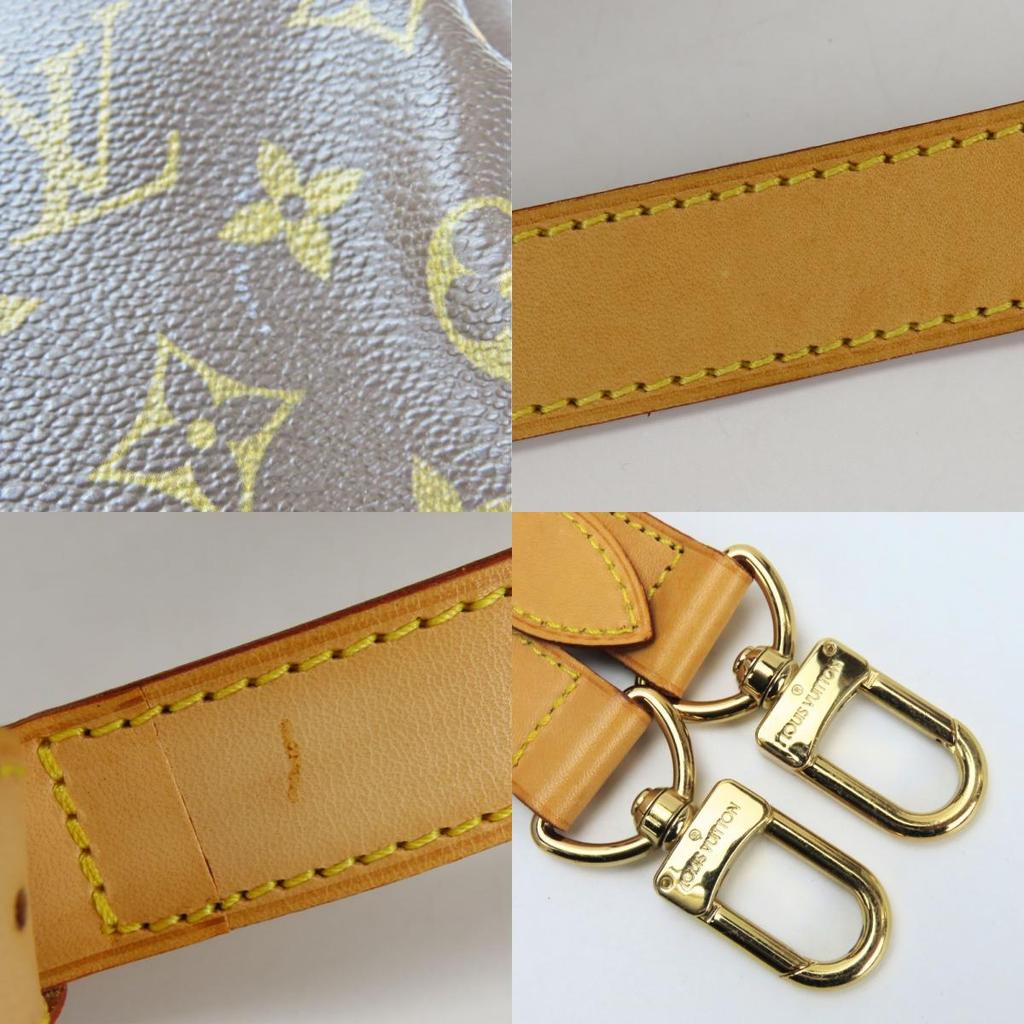 Used LOUIS VUITTON Boston Bag Kiepol 50 Bandriere M41416 Monogram Brown Travel