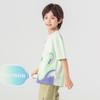 Jungen T-Shirt mit Graffiti-Print und kühlendem Gefühl