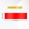 Sun Visor Strip Windshield Banner Vinyl Premium Blank Decal Red 60" X 10"