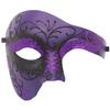 Carnival One-eyed Half-face Phantom Mask Vintage Antique Opera Phantom Dance Party Cosplay Costume Mask 2025