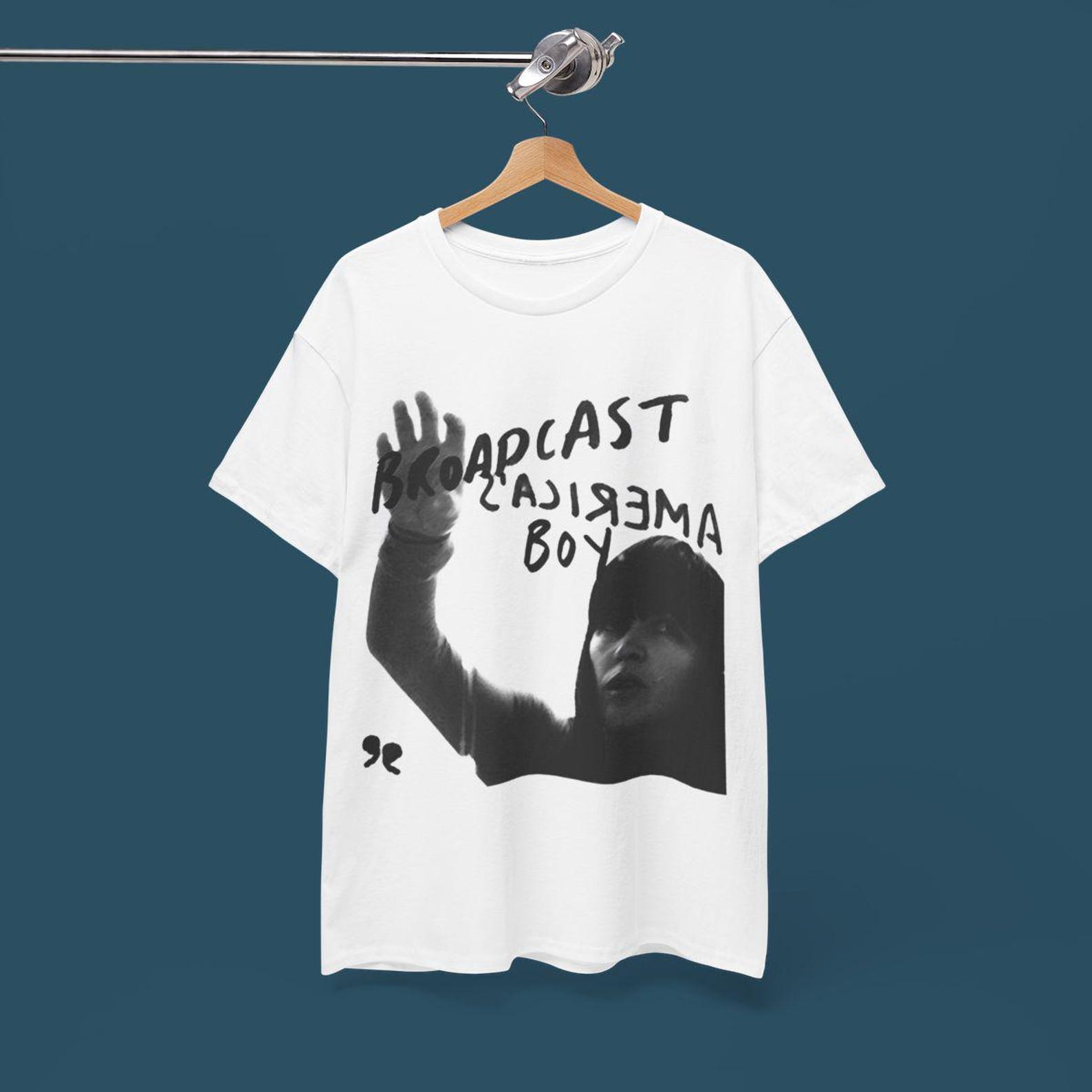 Broadcast Band T shirt - Pop Music, Indiepop,Shoegaze - Stereolab Echobelly tee M