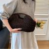 Grass Straw Bag Large Capacity Weave Tote Bag Casual Woven Handbag  Girls