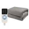 Smart Electric Heating Blanket with Dual Control & Dehumidification for Home - Dust Mite Removal, Water Heating, Constant Temperature