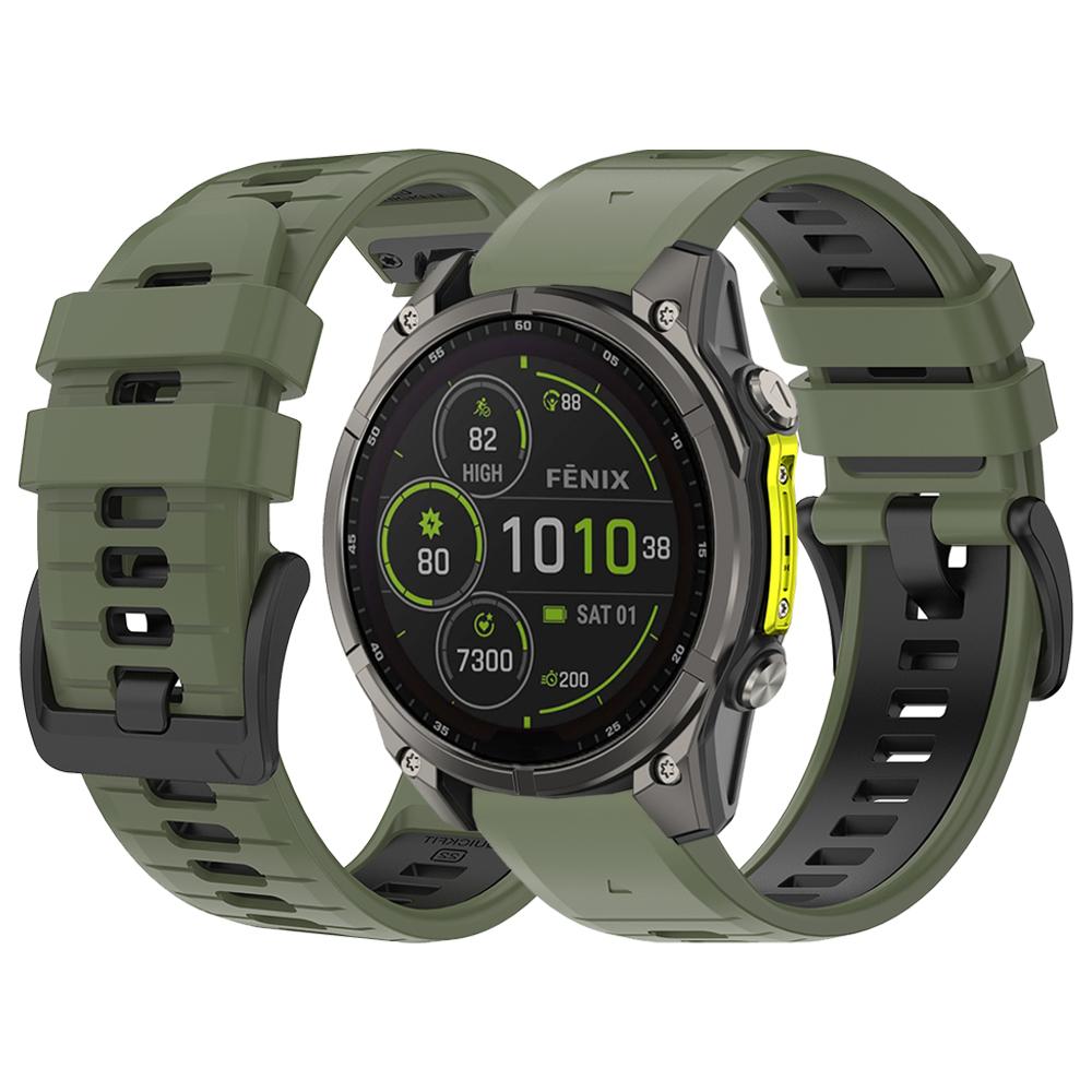 Replacement band For Garmin Fenix 8 Pro 51mm 47mm E 7 7X/Epix Gen 2/D2 Mach 2 1 Fenix8 AMOLED 22mm 26mm Sport silicone strap